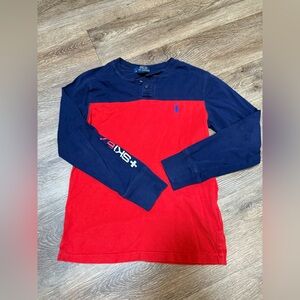 Ralph Lauren boy long sleeve shirt size S(8) excellent condition